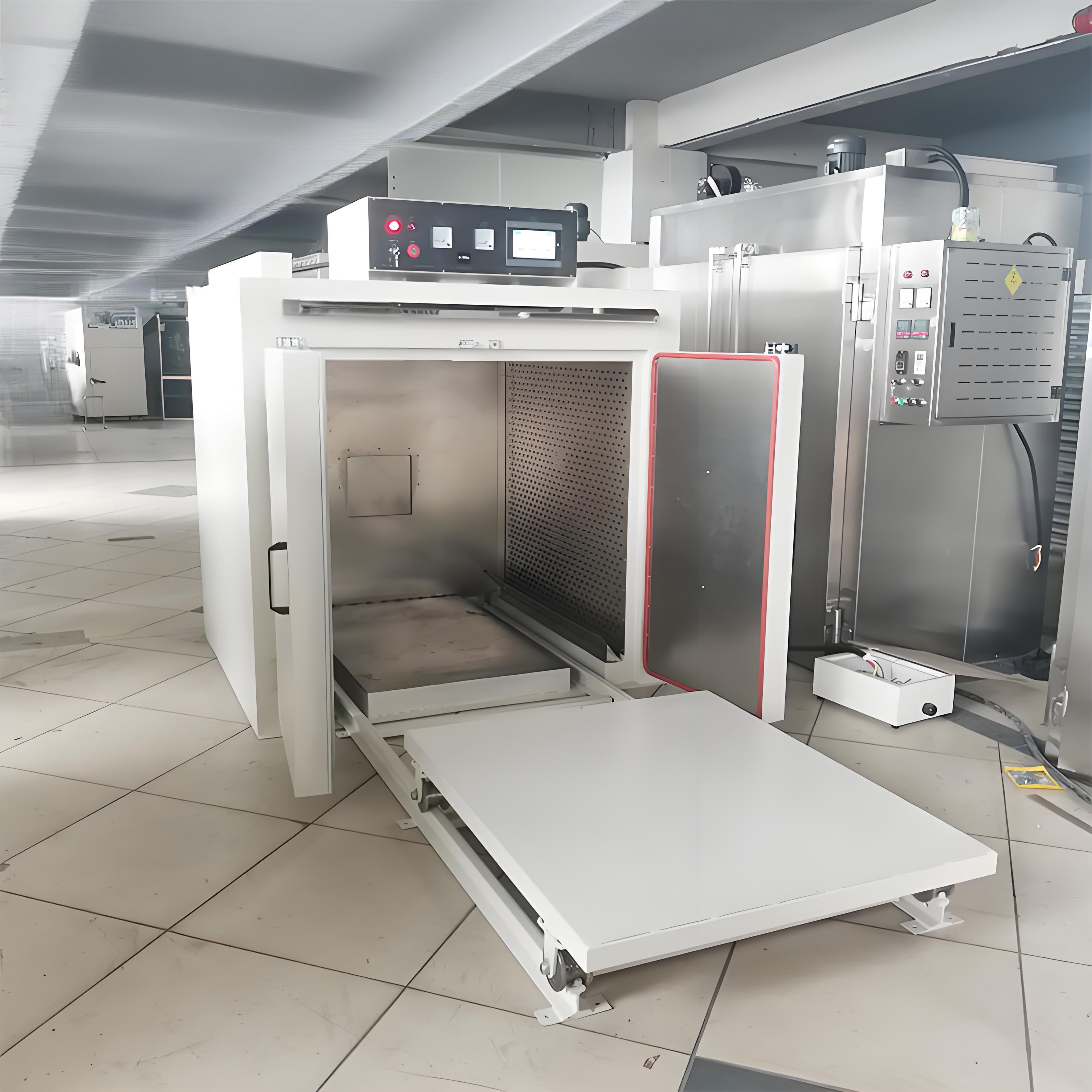 电机外壳平板推车烘箱